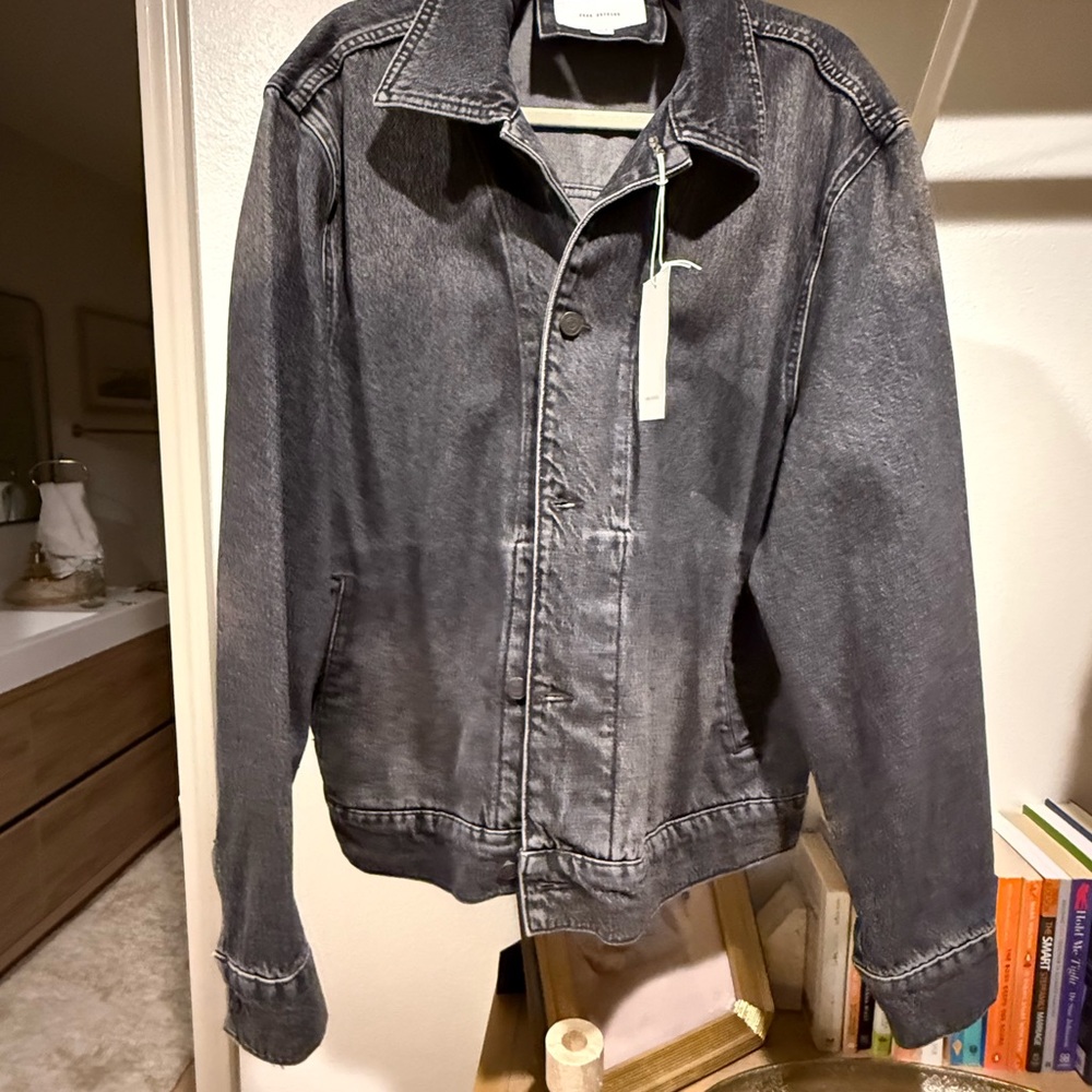 Origins Dark Gray Denim Jacket